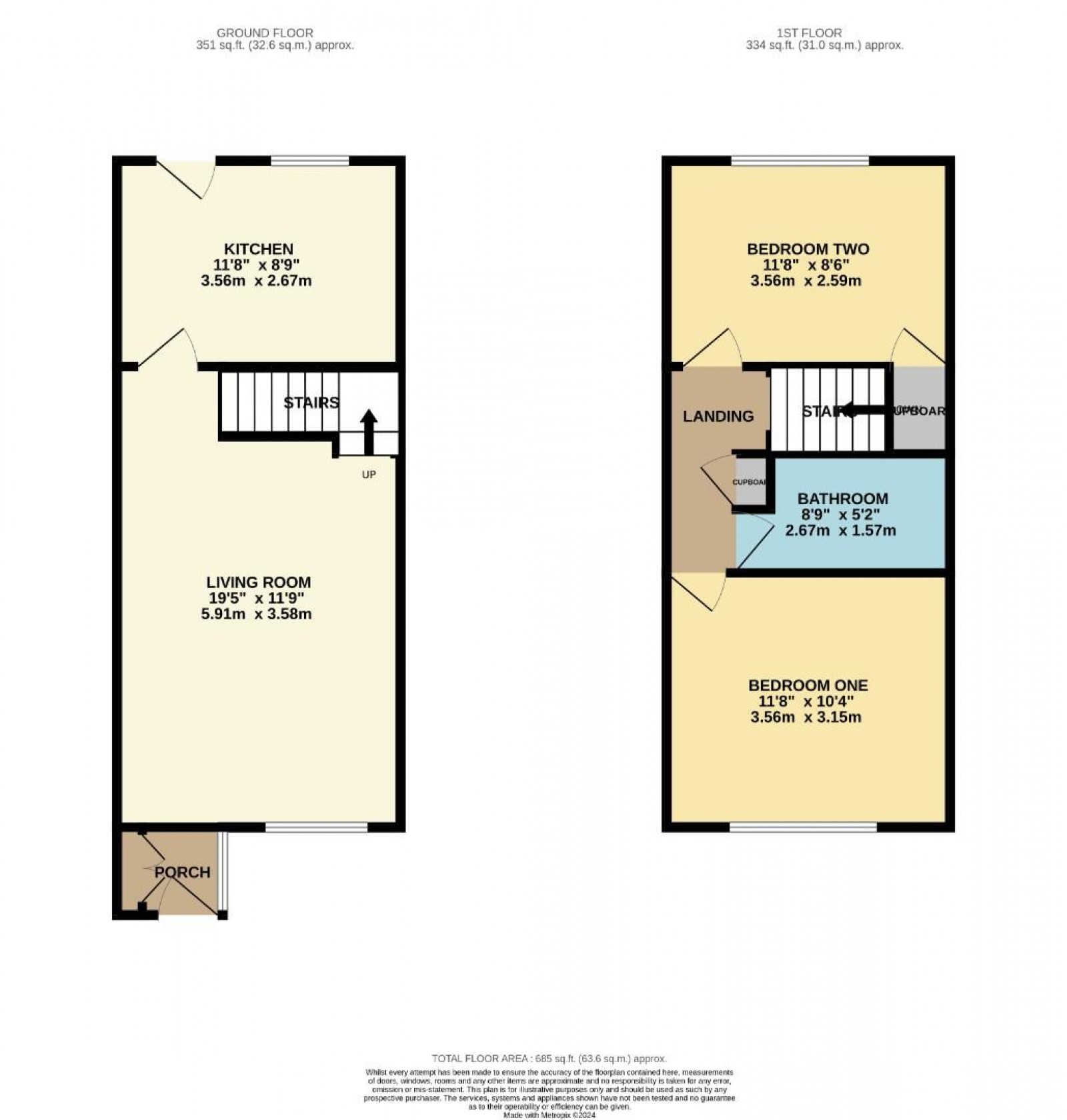 Floorplan for Brixham Walk, Bramhall