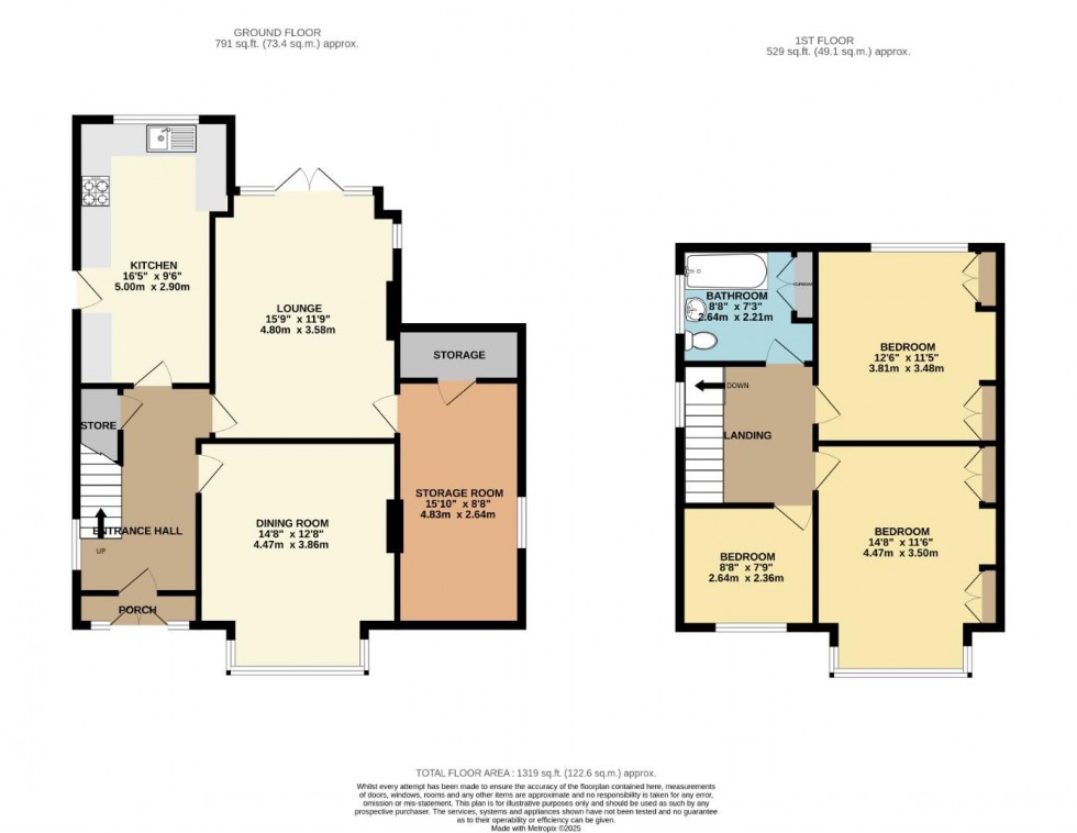 Floorplan for Hulme Hall Crescent, Cheadle Hulme